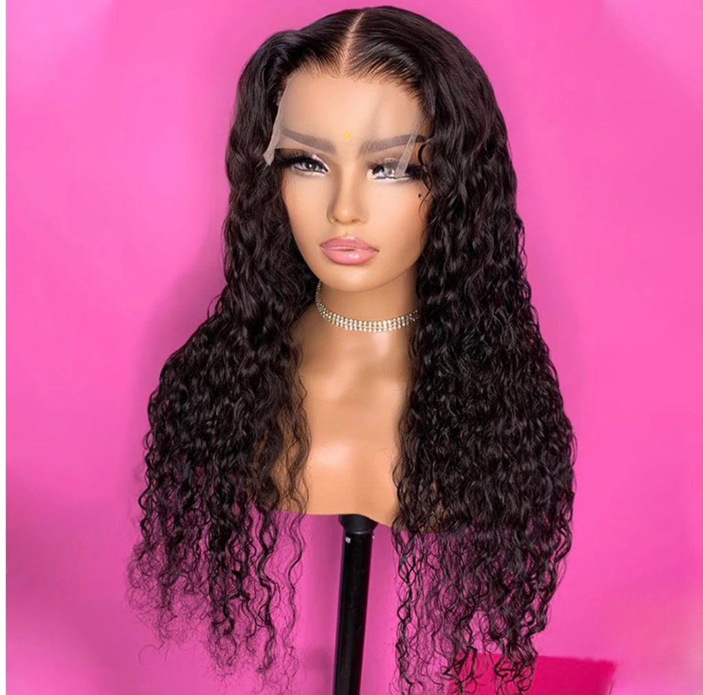 Curly closure Wig
